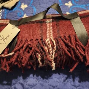 New w/tags Plaid Throw
